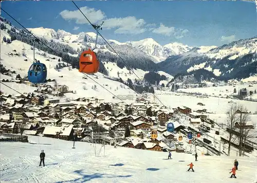 Zweisimmen Gondelbahn Rinderburg Kat. Zweisimmen