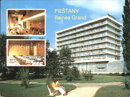 Piestany Liecebny dom Balnea Grand Hotel Restaurant Kat. Piestany