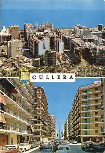Cullera Valenciana Fliegeraufnahme San Antonio y Avenida del Cabanal Kat. Valencia