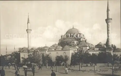 Constantinopel Istanbul Moschee Bayazid Kat. 