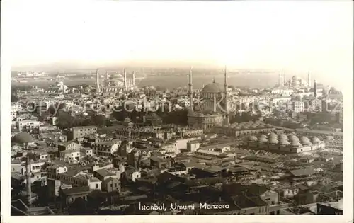 Istanbul Constantinopel Umumi Manzaro Kat. Istanbul