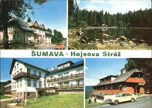 Hojsova Straz Hotel Cerne jezero Rekreacni stredisko Sumava Boehmerwald Kat. Eisenstrass Markt Eisenstein