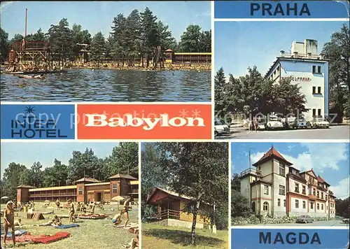 Babylon Babilon Interhotel Praha Magda Badestrand Kat. Tschechische Republik