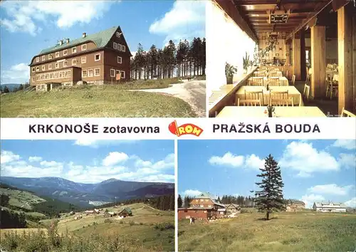 Cerny Dul Schwarzenthal Zotavovna ROH Prazska Bouda Krkonose Riesengebirge