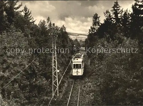 Zahnradbahn Thueringer Waldbahn Tabarz Kat. Bergbahn