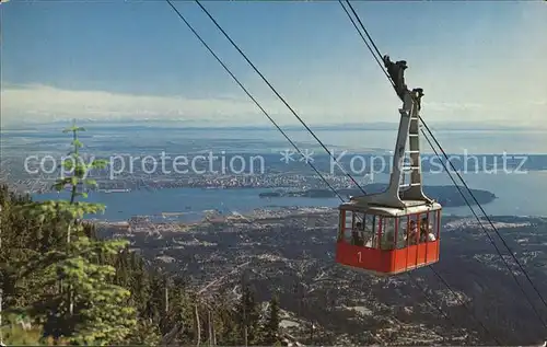 Seilbahn Grouse Mountain Skyride North Vancouver Canada Kat. Bahnen