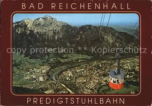 Seilbahn Predigtstuhl Bad Reichenhall  Kat. Bahnen
