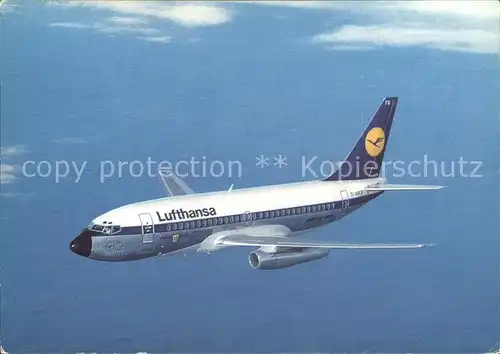 Lufthansa B 737 City Jet  Kat. Flug