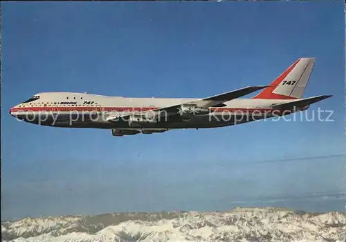 Flugzeuge Zivil Boeing 747  Kat. Airplanes Avions