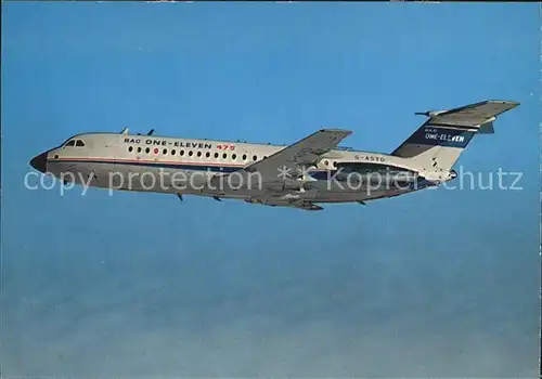 Flugzeuge Zivil Bac One Eleven 475 G ASYD  Kat. Airplanes Avions