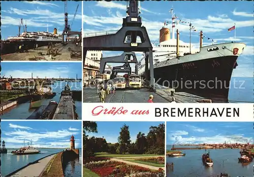 Dampfer Oceanliner Bremen Bremerhaven  Kat. Schiffe