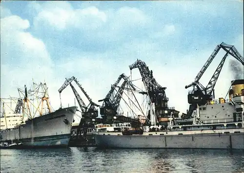 Schiffe Gdynia Statki w Porcie  Kat. Schiffe