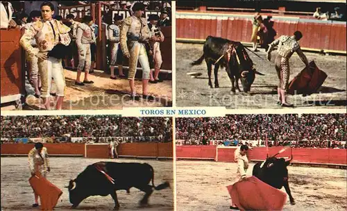 Stierkampf Toros en Mexico  Kat. Sport