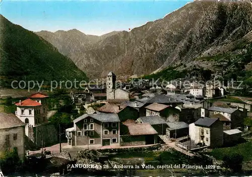 Andorra La Vella Capital del Principat Kat. Andorra La Vella