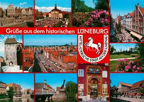 Lueneburg Ortsansichten Park Stadttor Kat. Lueneburg