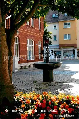 Soemmerda Brunnenplatz Kat. Soemmerda