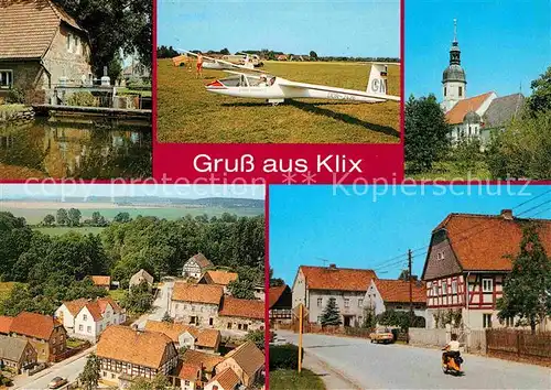 Klix Bautzen Am Muehlgraben Segelflugplatz Kirche Teilansichten