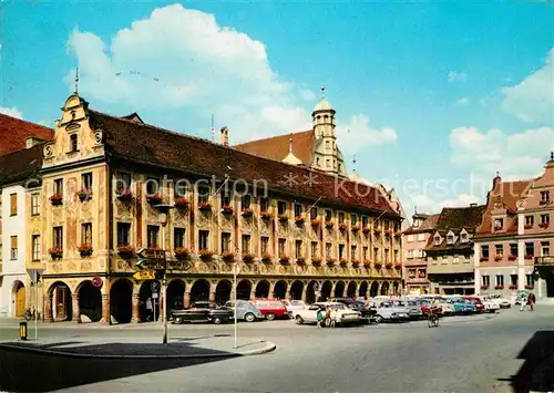 Memmingen Marktplatz mit Steuerhaus Kat. Memmingen