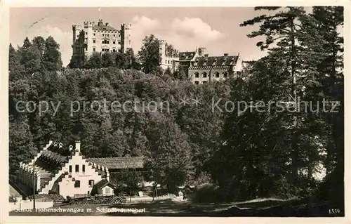 Hohenschwangau Schloss Kat. Schwangau