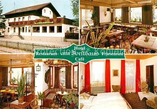 Friesenried Hotel Restaurant Am Forsthaus Gaststube Doppelzimmer  Kat. Friesenried