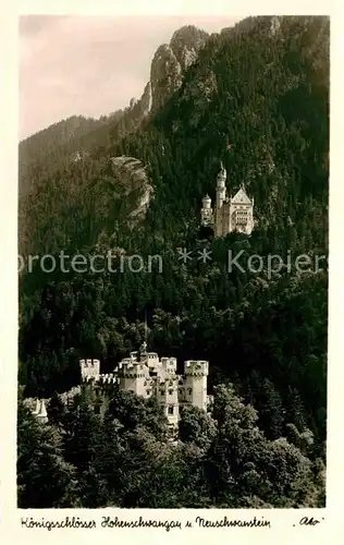 Schwangau Schloss Neuschwanstein Kat. Schwangau