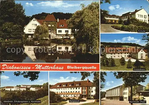 Velbert Diakonissen Mutterhaus Bleibergquelle Kat. Velbert