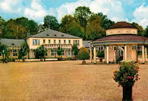 Bad Meinberg Quellentempel und Wandelhalle Brunnenplatz Kat. Horn Bad Meinberg