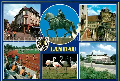 Landau Pfalz Sportanlage ZFlamengos Denkmal  Kat. Landau in der Pfalz