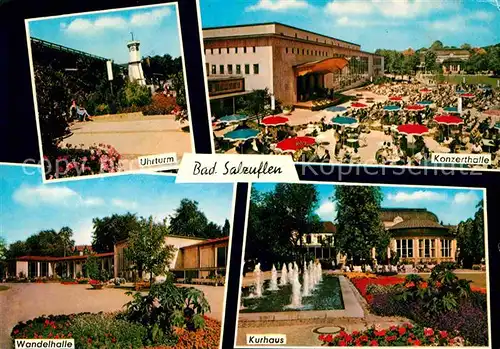 Bad Salzuflen Uhrturm Konzerthalle Wandelhalle Kurhaus Kat. Bad Salzuflen