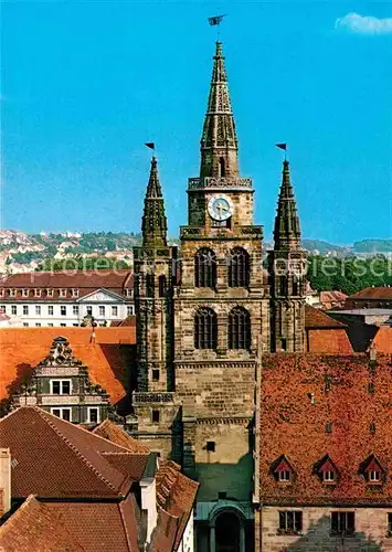 Ansbach Mittelfranken St Gumbertus Kirche Kat. Ansbach