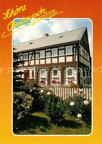 Oberlausitz Region Fachwerkhaus