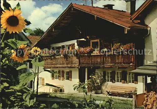 Garmisch Partenkirchen Oberbayrisches Bauernhaus Kat. Garmisch Partenkirchen