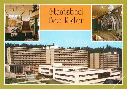 Bad Elster Staatsbad Therapiekomplex Bettenhaeuser Kat. Bad Elster