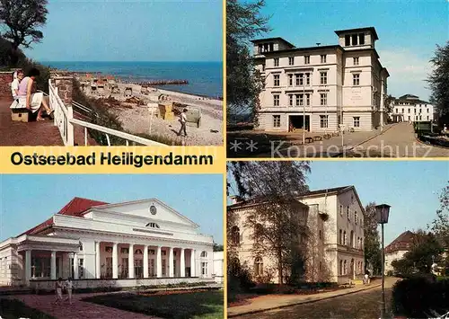Heiligendamm Ostseebad Strand Haus Berlin Zentrale Verpflegungsstaette Karl Liebknecht Haus Kat. Bad Doberan
