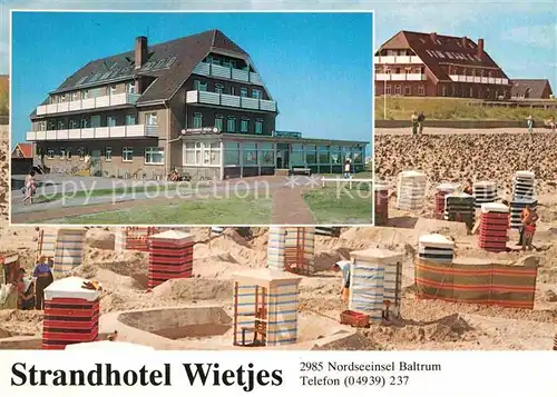 Baltrum Nordseebad Strandhotel Wietjes Kat. Baltrum