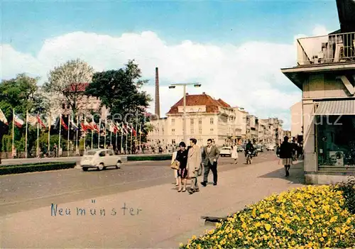 Neumuenster Schleswig Holstein Kieler Bruecke Europastrasse Kat. Neumuenster