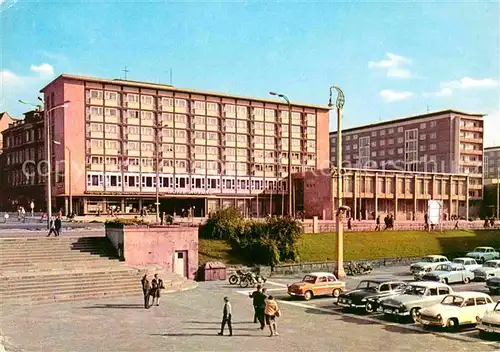 Karl Marx Stadt Interhotel Moskau Kat. Chemnitz