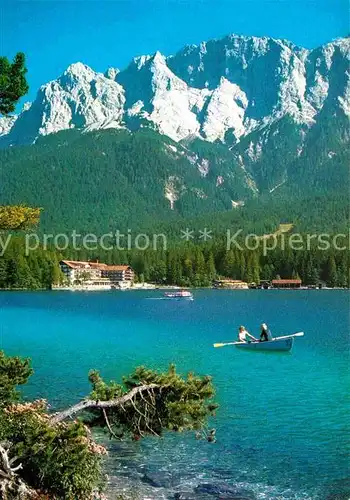 Eibsee Grainau mit Waxenstein