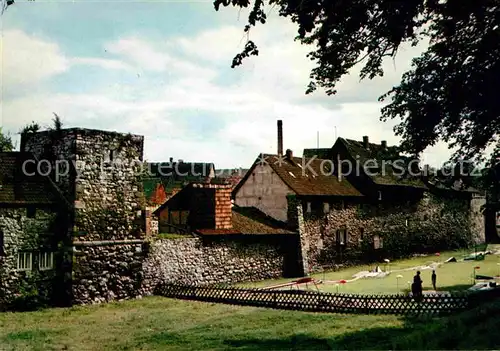 Einbeck Niedersachsen Alte Stadtmauer Kat. Einbeck