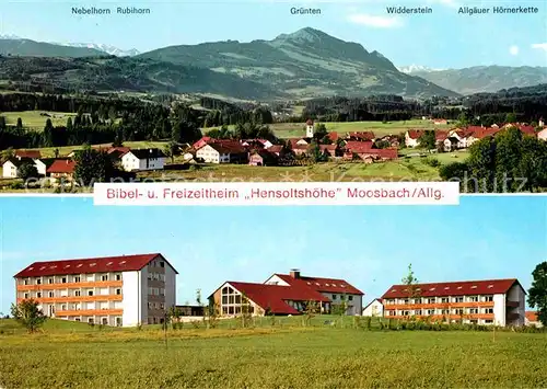 Moosbach Kempten Biebel  und Freizeitheim Hensolthoehe Kat. Sulzberg