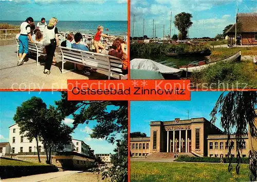 Zinnowitz Ostseebad Strand Am Achterwasser Erholungsheim VEB Bitterfeld Kulturhaus