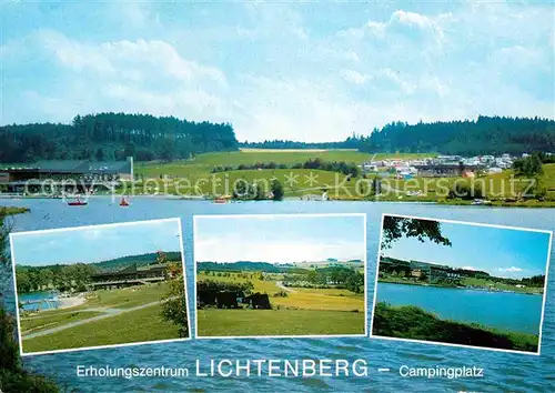Lichtenberg Oberfranken Naturpark Frankenwald Campingplatz Kat. Lichtenberg
