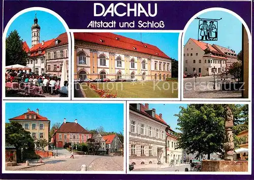 Dachau Altstadt und Schloss Kat. Dachau