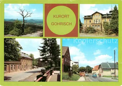 Gohrisch Koenigstein Lilienstein Kneipp Kurbad FDGB Erholungsheim Teilansicht Kat. Gohrisch