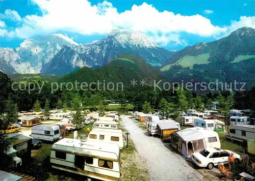 Schoenau Koenigssee Camping Grafenlehen Kat. Schoenau a.Koenigssee