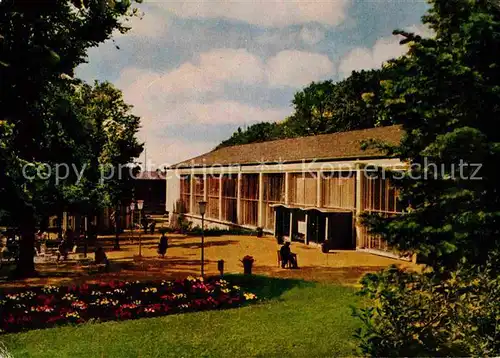 Bad Nenndorf Wandelhalle im Kurpark Kat. Bad Nenndorf