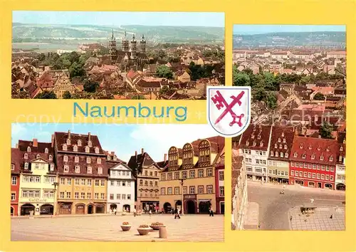 Naumburg Saale Teilansichten Wilhelm Pieck Platz Kat. Naumburg