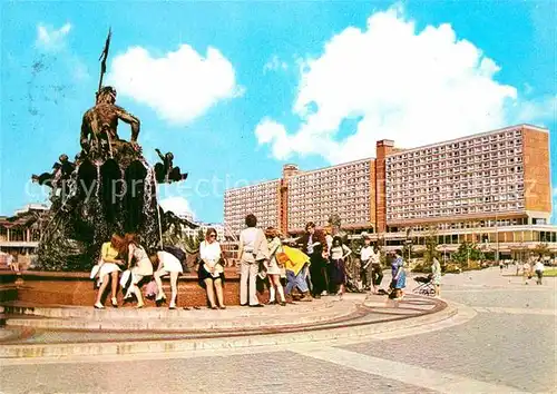 Berlin Neptunbrunnen Hauptstadt der DDR Kat. Berlin