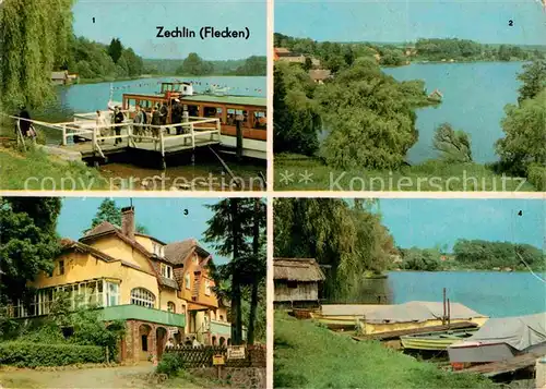 Zechlin Flecken Dampferanlegestelle Am Schwarzen See FDGB Erholungsheim Elisenhoehe Seeidyll