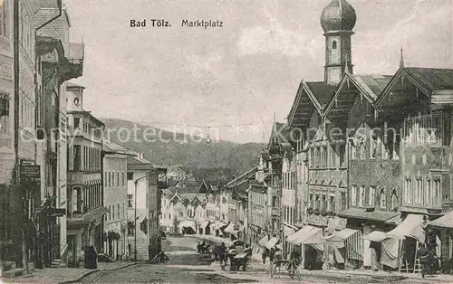 Bad Toelz Marktplatz Kat. Bad Toelz